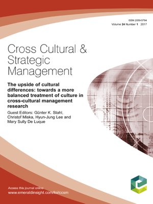 cover image of Cross Cultural & Strategic Management, Volume 24